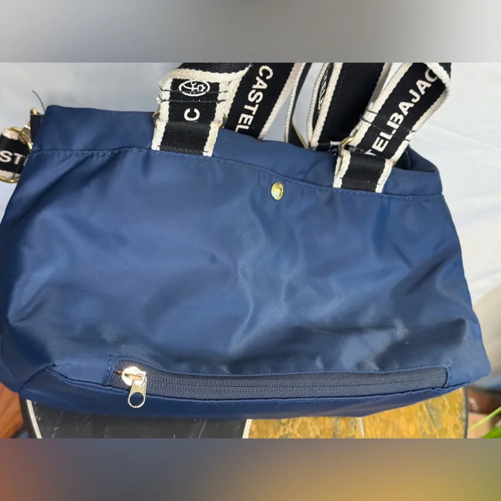 CASTELBAJAC Navy Blue Bag with‎ adjustable shoulder straps